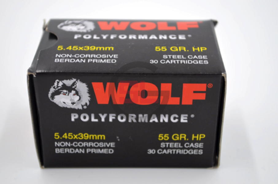 (image for) Wolf Polyformance 5.45x39 55gr HP (30 rounds)
