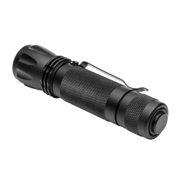 (image for) TACTICAL FLASHLIGHT 3W LED/ WEAVER RING - Click Image to Close