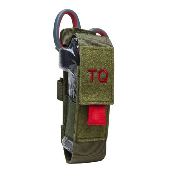 TOURNIQUET & TRAUMA SHEAR POUCH - GREEN