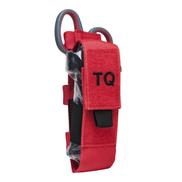 TOURNIQUET & TRAUMA SHEAR POUCH - RED