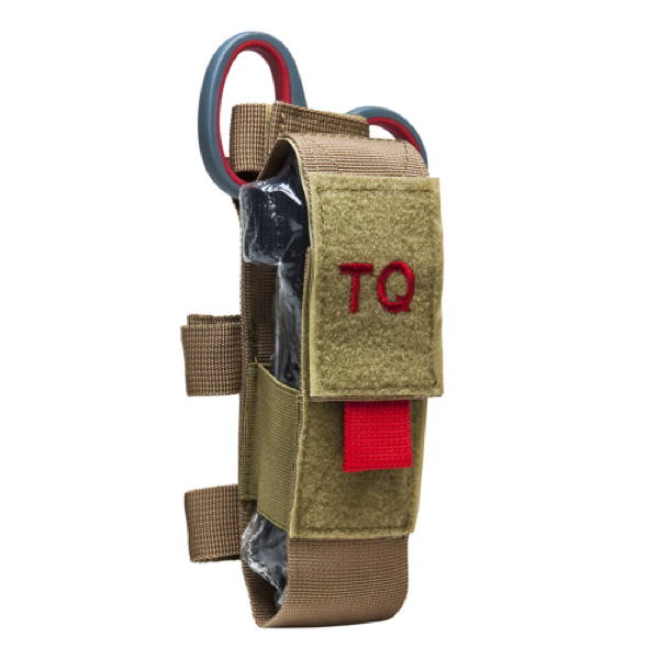 TOURNIQUET & TRAUMA SHEAR POUCH - TAN