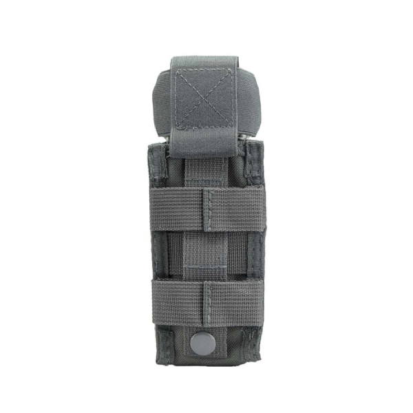 MOLLE TOURNIQUET POUCH WITH ELASTIC FLAP - URBAN GRAY